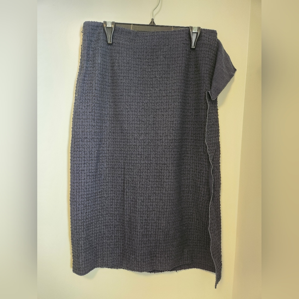 Roland Mouret Linen/cotton Pencil Skirt